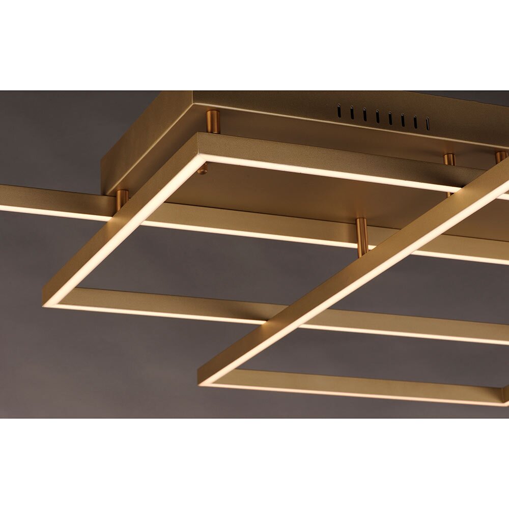Traverse LED Flush/Wall Mount in Champagne ET2 Lighting E21519CHP