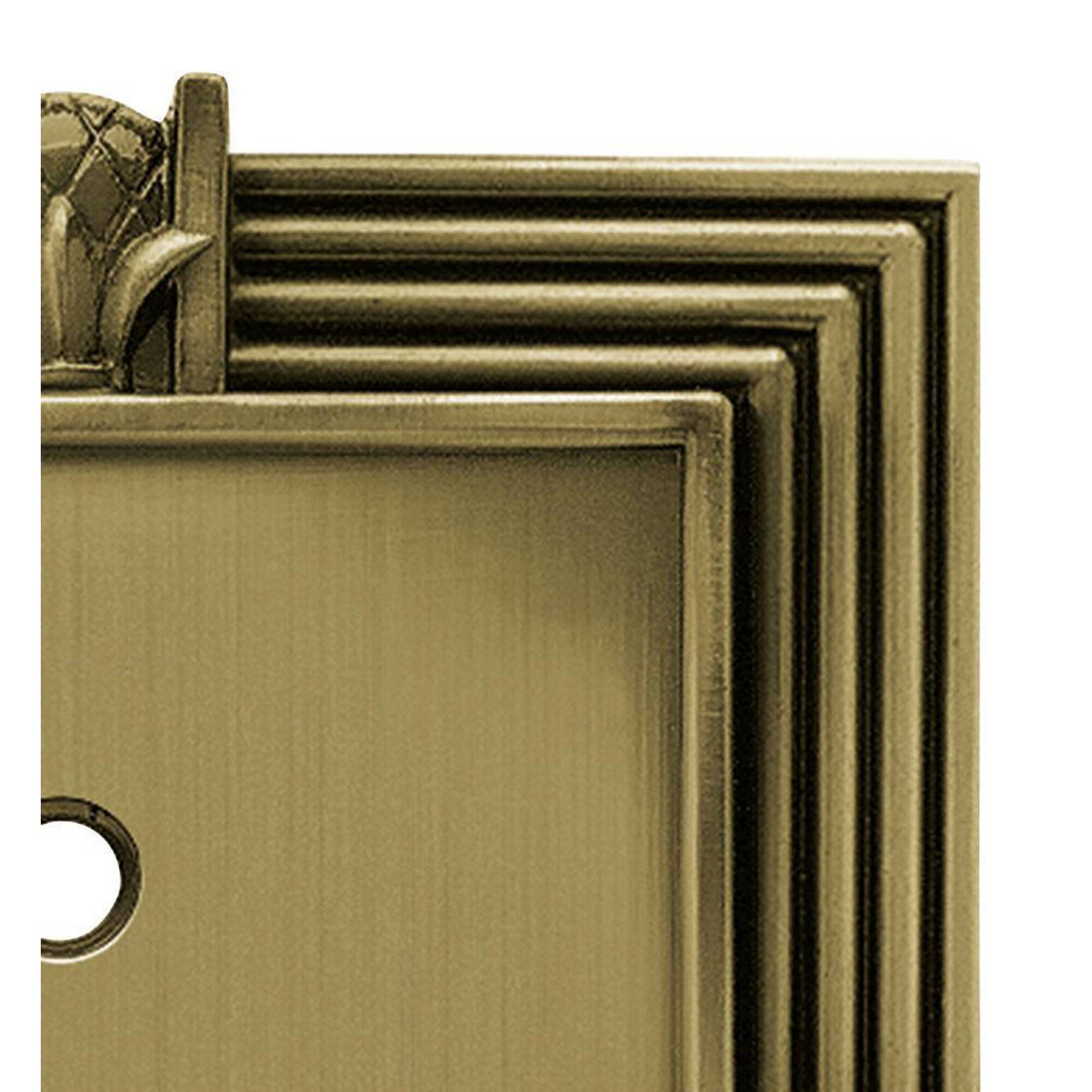 Switchplates I Collection Single Toggle in Tumbled Antique Brass by