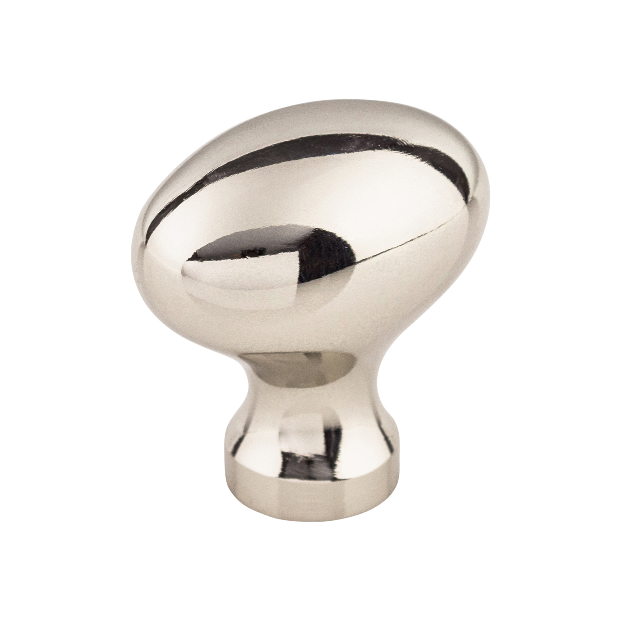 Asbury Collection Egg 1 1/4" Long Oval Knob in Polished Nickel by Top Knobs M1305 MyKnobs