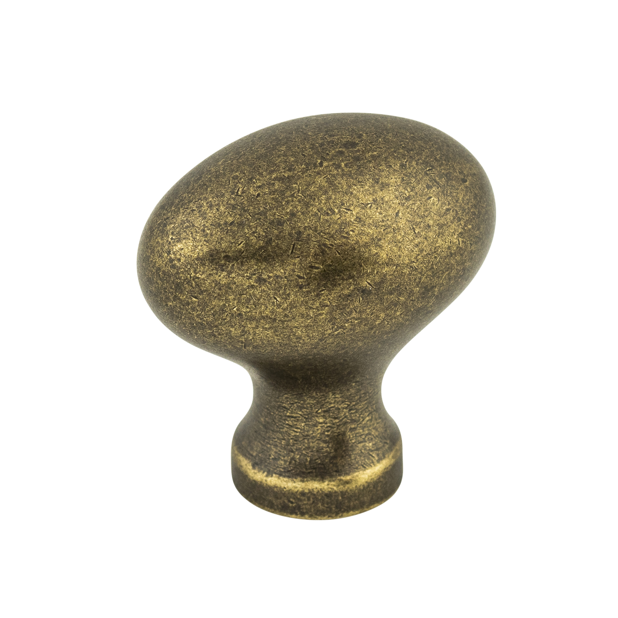 Asbury Collection Egg 1 1/4" Long Oval Knob in German Bronze by Top Knobs M204 MyKnobs