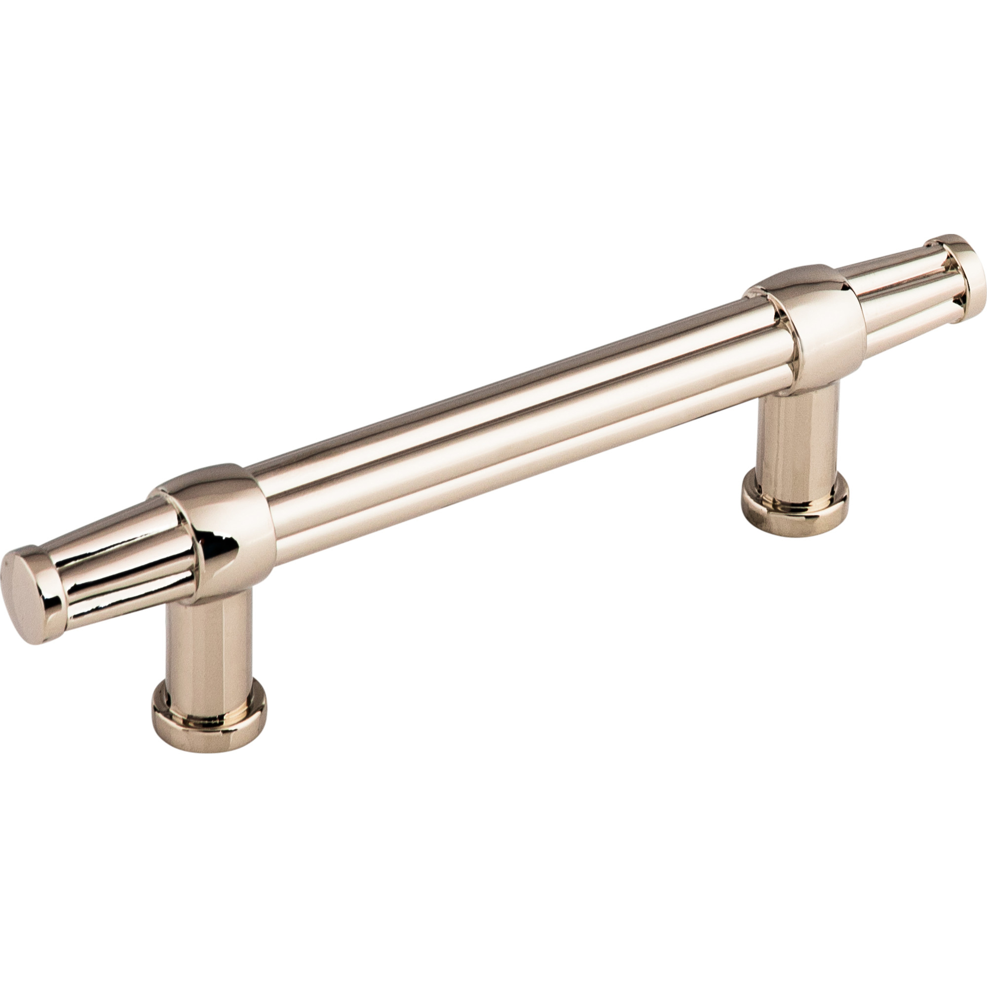 Luxor Collection Luxor 3 3/4" Centers Bar Pull in Polished Nickel by