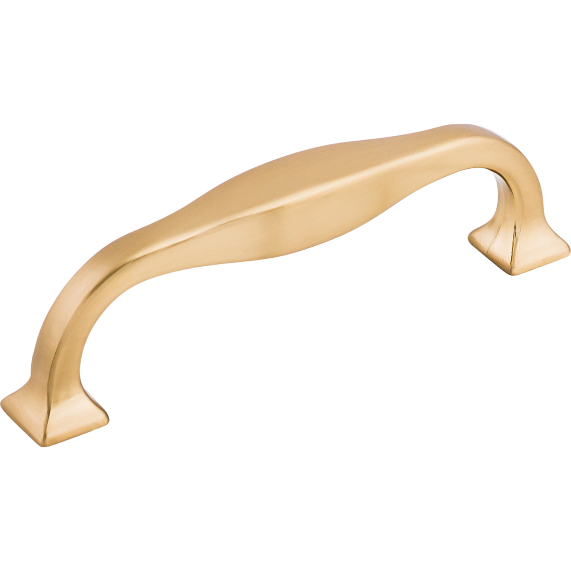 Transcend Collection Contour 3 3/4" Centers Bar Pull in Honey Bronze