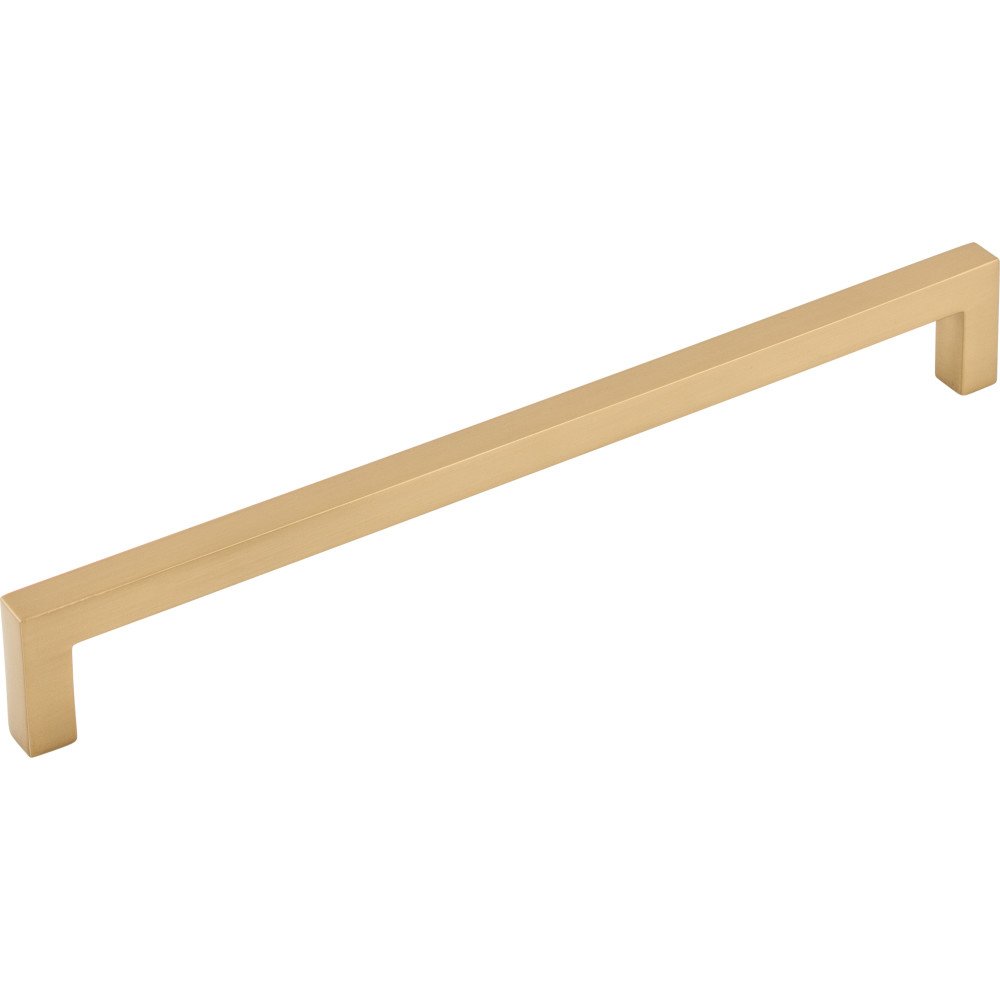 Nouveau Collection Square Bar 8 13/16" Centers Bar Pull in Honey