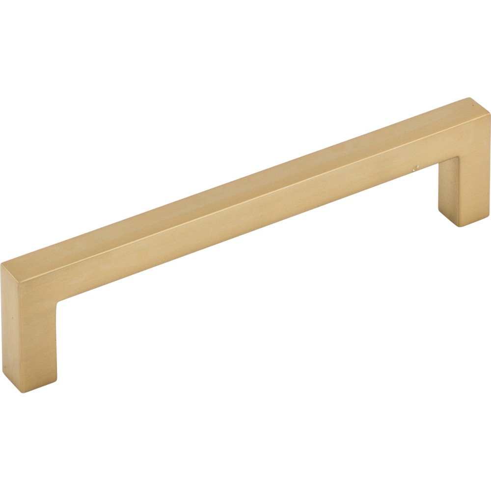 Nouveau Collection Square Bar 5 1/16" Centers Bar Pull in Honey