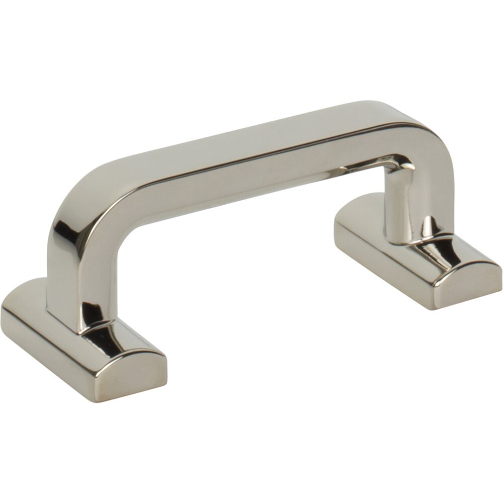 Morris Collection Harrison Pull 2 1/2" Centers in Polished Nickel by
