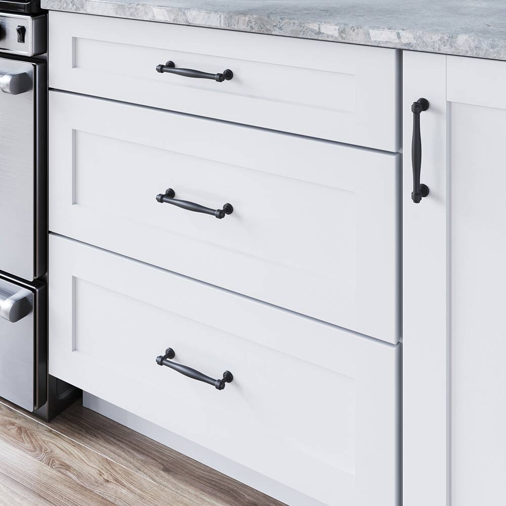 Regent's Park Collection Ulster 3 3/4" Centers Bar Pull in Flat Black