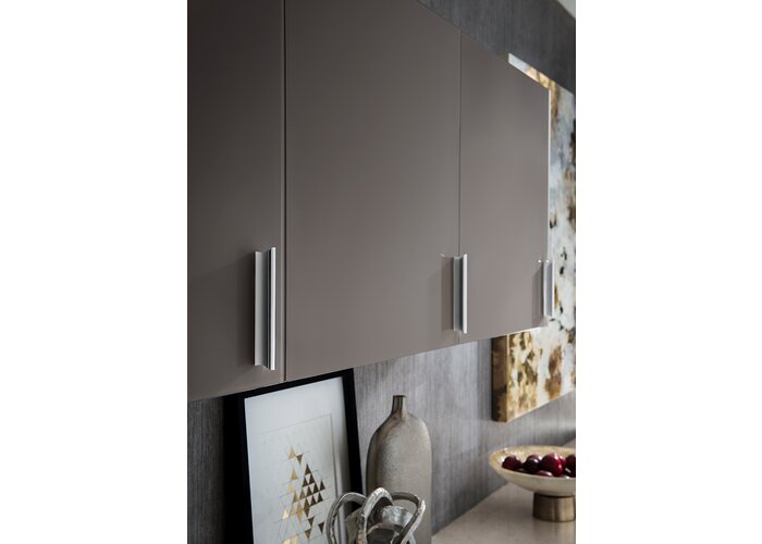 Top Knobs Glacier Finger Pulls in Polished Chrome