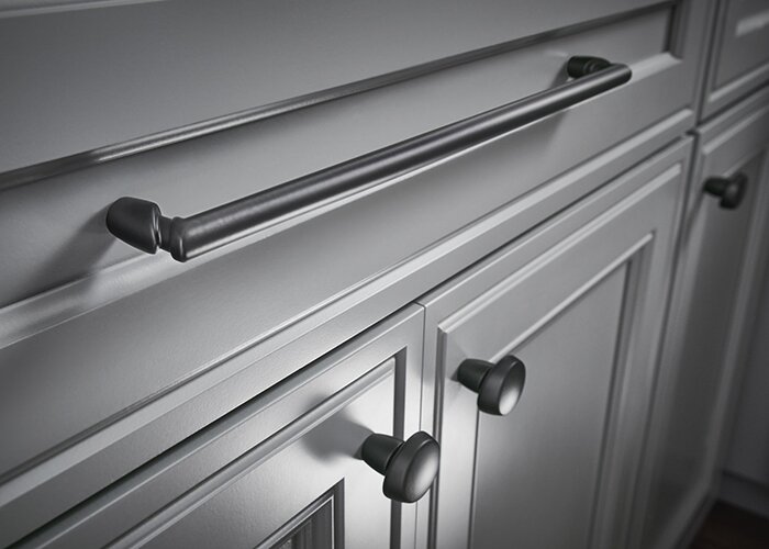 Top Knobs Morris Hardware in Flat Black