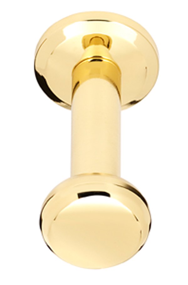 Aria Collection Robe Hook in Polished Brass by Alno Inc. Creations