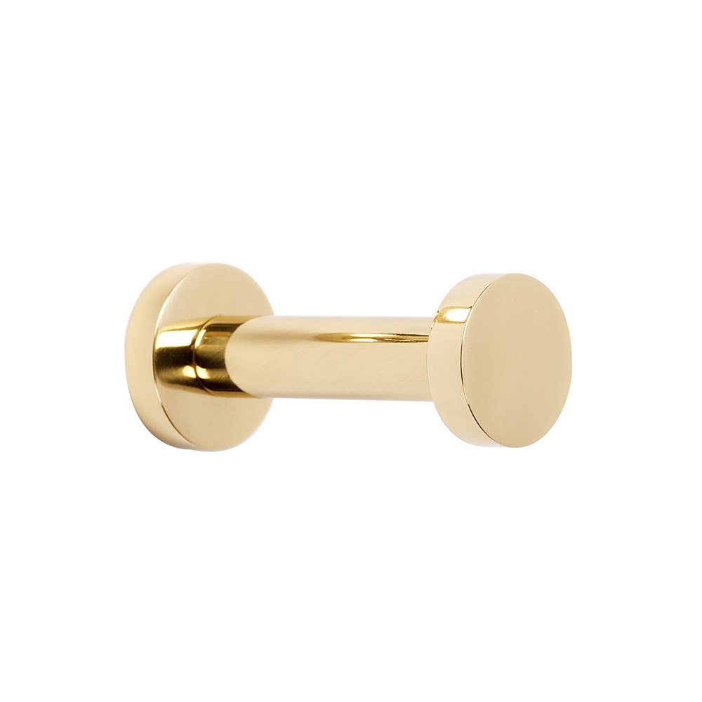 Euro Collection Robe Hook in Polished Brass by Alno Inc. Creations