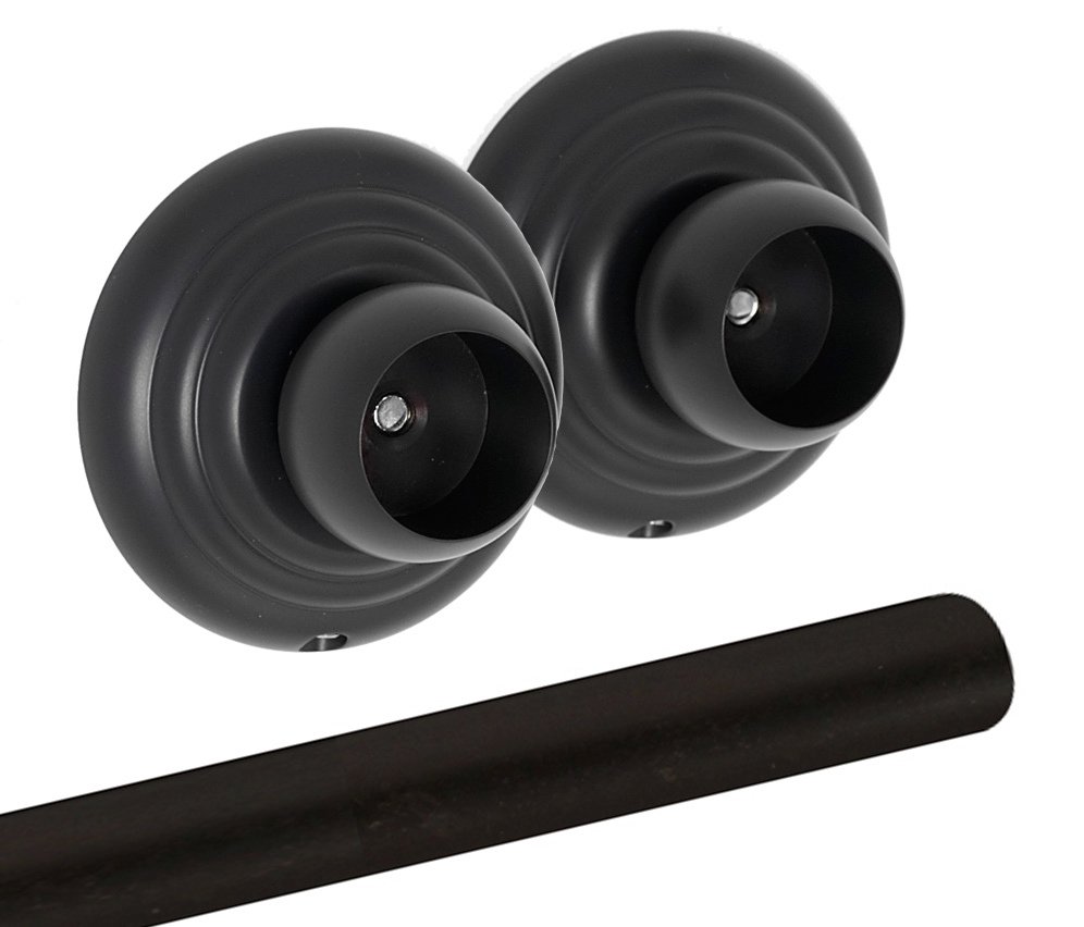 Embassy Collection Shower Rod & Brackets in Bronze by Alno Inc. Creations A9046A9045BRZ