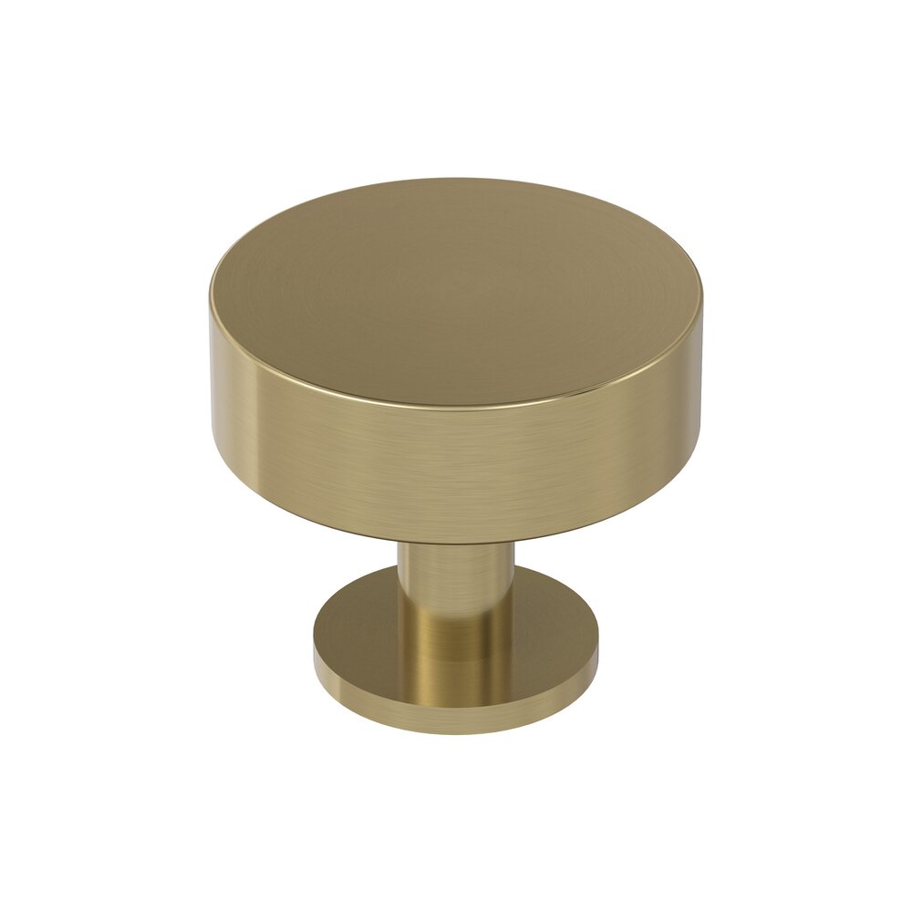 Radius Collection 1 1/4" (32mm) Diameter Knob in Golden Champagne by