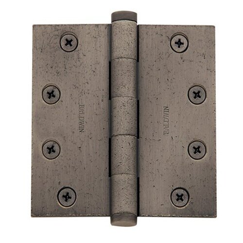 Quick Ship Collection 4" x 4" Ball Bearing Square Corner Door Hinge