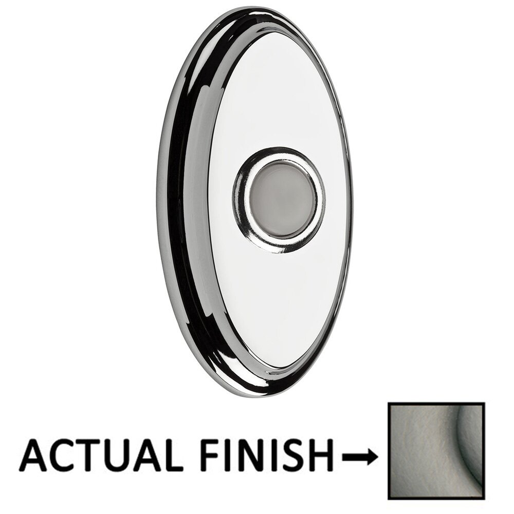 Estate Door Accessories Collection Oval Door Bell Button in PVD