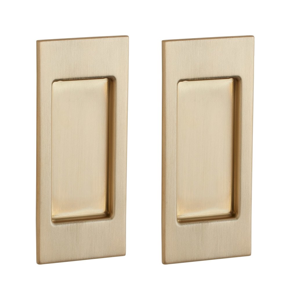 Pocket Door Hardware Collection Small Santa Monica Passage Mortise