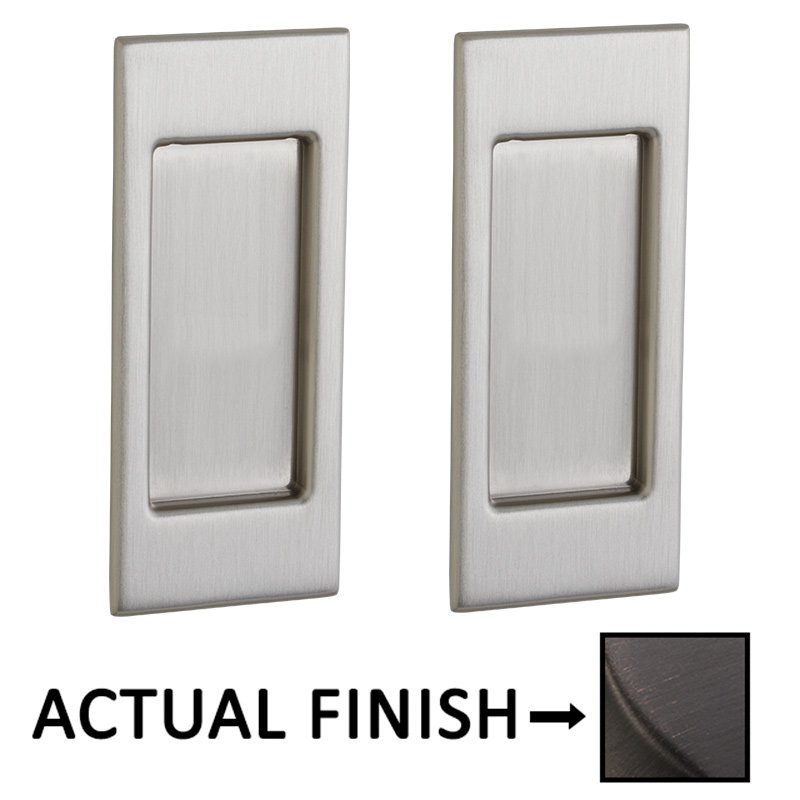 Pocket Door Hardware Collection Small Santa Monica Full Dummy Pocket