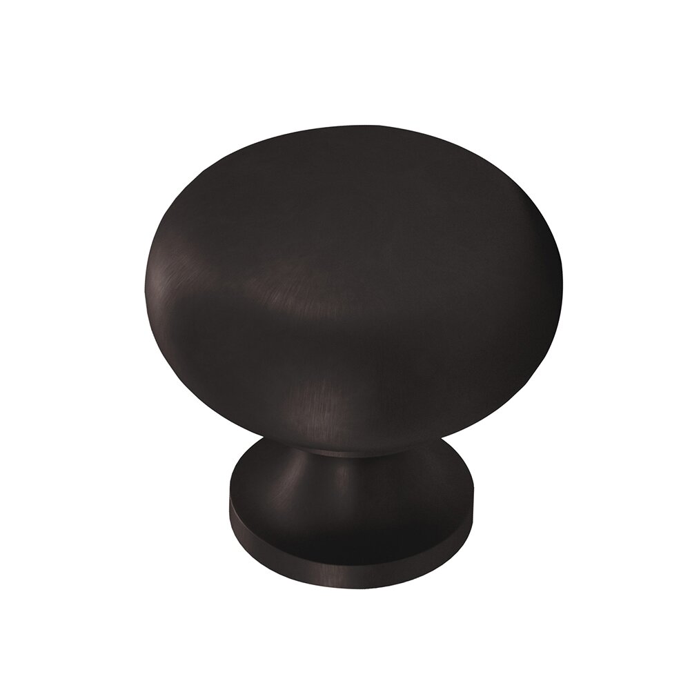 Knobs Collection 3/4" Diameter Knob In Matte Dark Statuary Bronze by