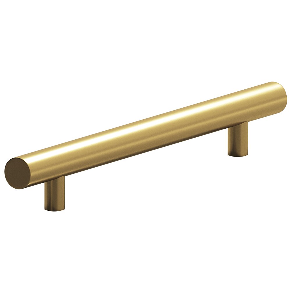 Antimicrobial Agion Pulls 8" Centers Surface Mount Door Pull in Satin Brass Colonial Bronze