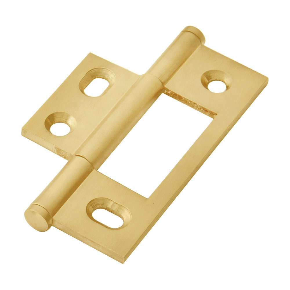 Hinge NonMortise Hinge with Dome Finial in Antique Brass Classic