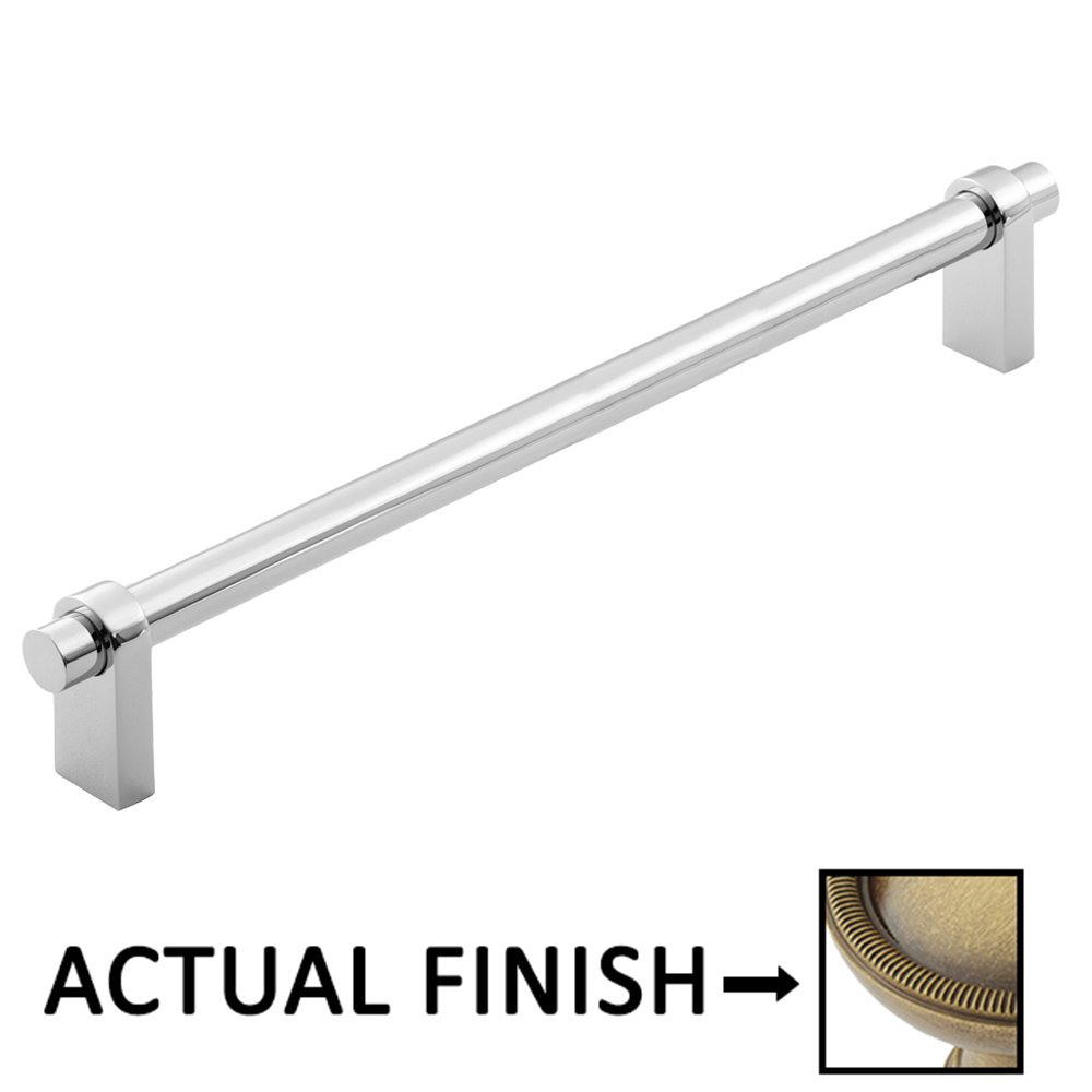 Aspen 12" Centers Appliance Pull in Antique Brass Classic Brass 3612AB