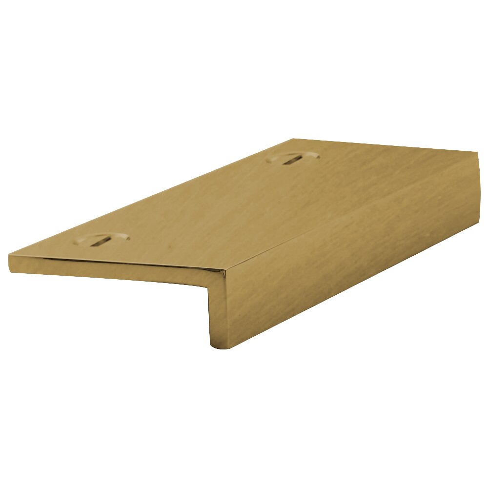 Edge Pulls 2" Long Angle Edge Pull in Antique Brass Classic Brass