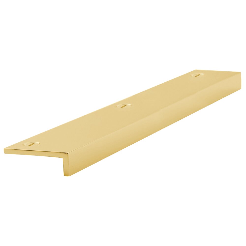 Edge Pulls 2" Long Angle Edge Pull in Antique Brass Classic Brass