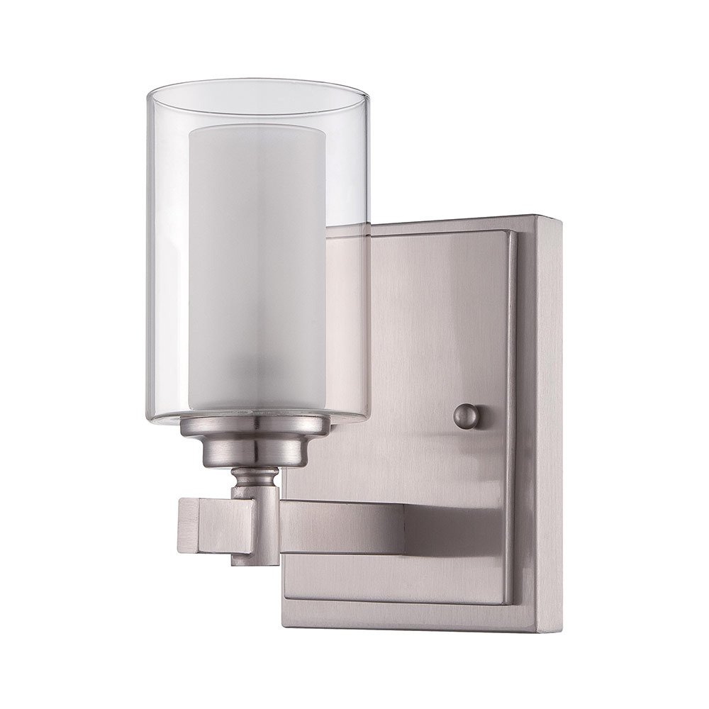 Jeremiah Celeste Lighting Collection Single Vanity Light in Brushed