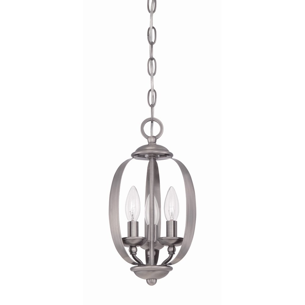 Jeremiah Ensley Lighting Collection 3 Light Mini Pendant in Antique