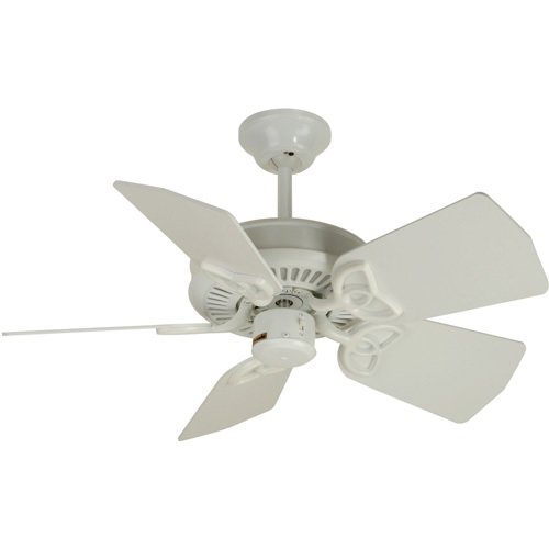 Piccolo Ceiling Fan 30" Ceiling Fan with Blades in White Craftmade
