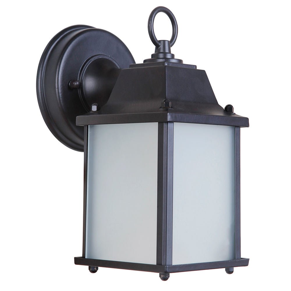 Coach Lights Lighting LED Outdoor Lantern, Oiled Bronze in Oiled