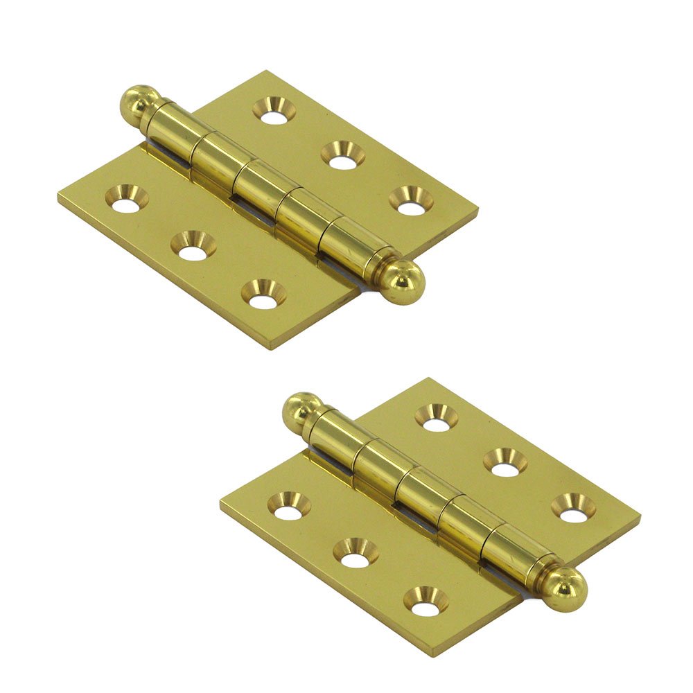 Solid Brass Hinges Collection Solid Brass 2" x 2" Mortise