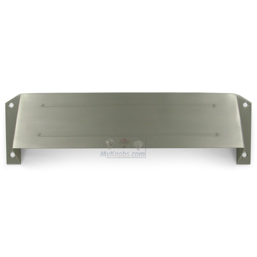 Mail Slots Collection Solid Brass Letter Box Hood in Brushed Nickel