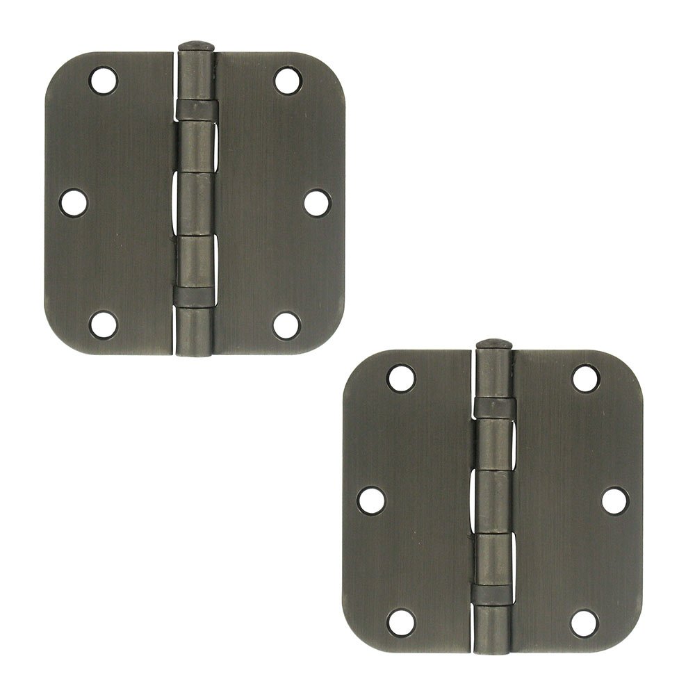 Steel Hinges Collection 3 1/2" x 3 1/2" 5/8" Radius/Ball Bearing Door