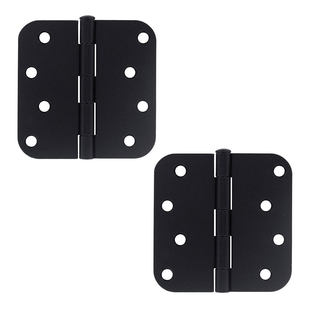 Steel Hinges Collection 4" x 4" 5/8" Radius/Residential Door Hinge