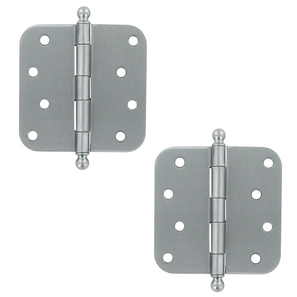Steel Hinges Collection 4" x 4" 5/8" Radius/Residential Door Hinge
