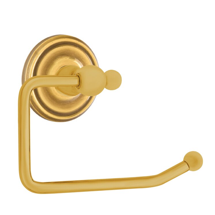 Traditional Brass Collection Regular Tissue Holder in French Antique