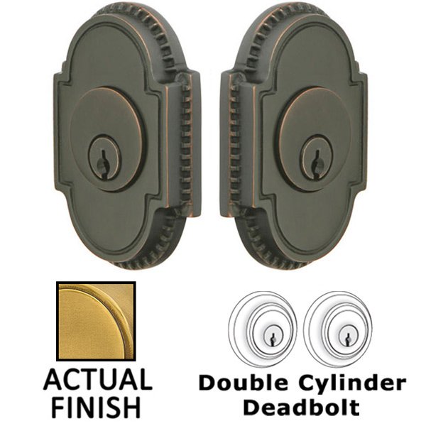 Solid Brass Deadbolts Collection Knoxville Double Cylinder Deadbolt