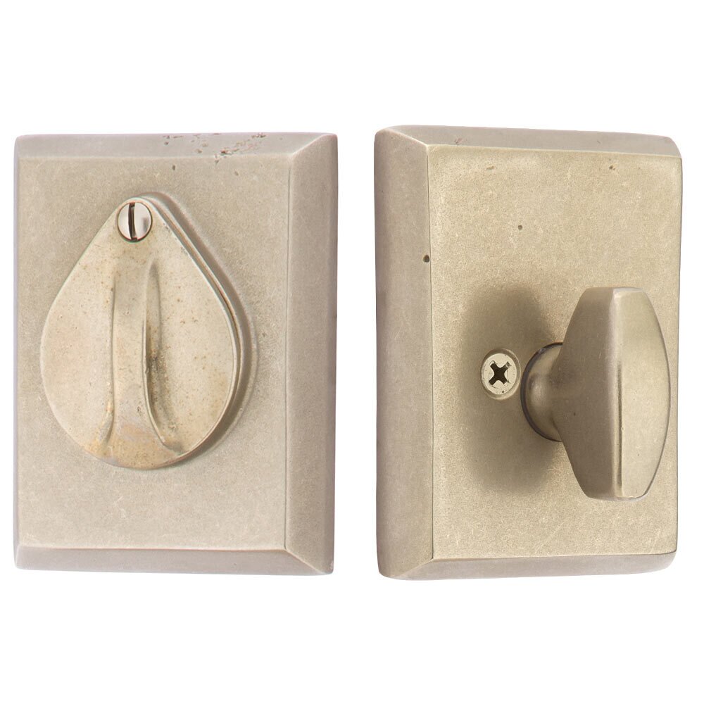 Sandcast Bronze Deadbolts Collection 3 Flap and Plate Single