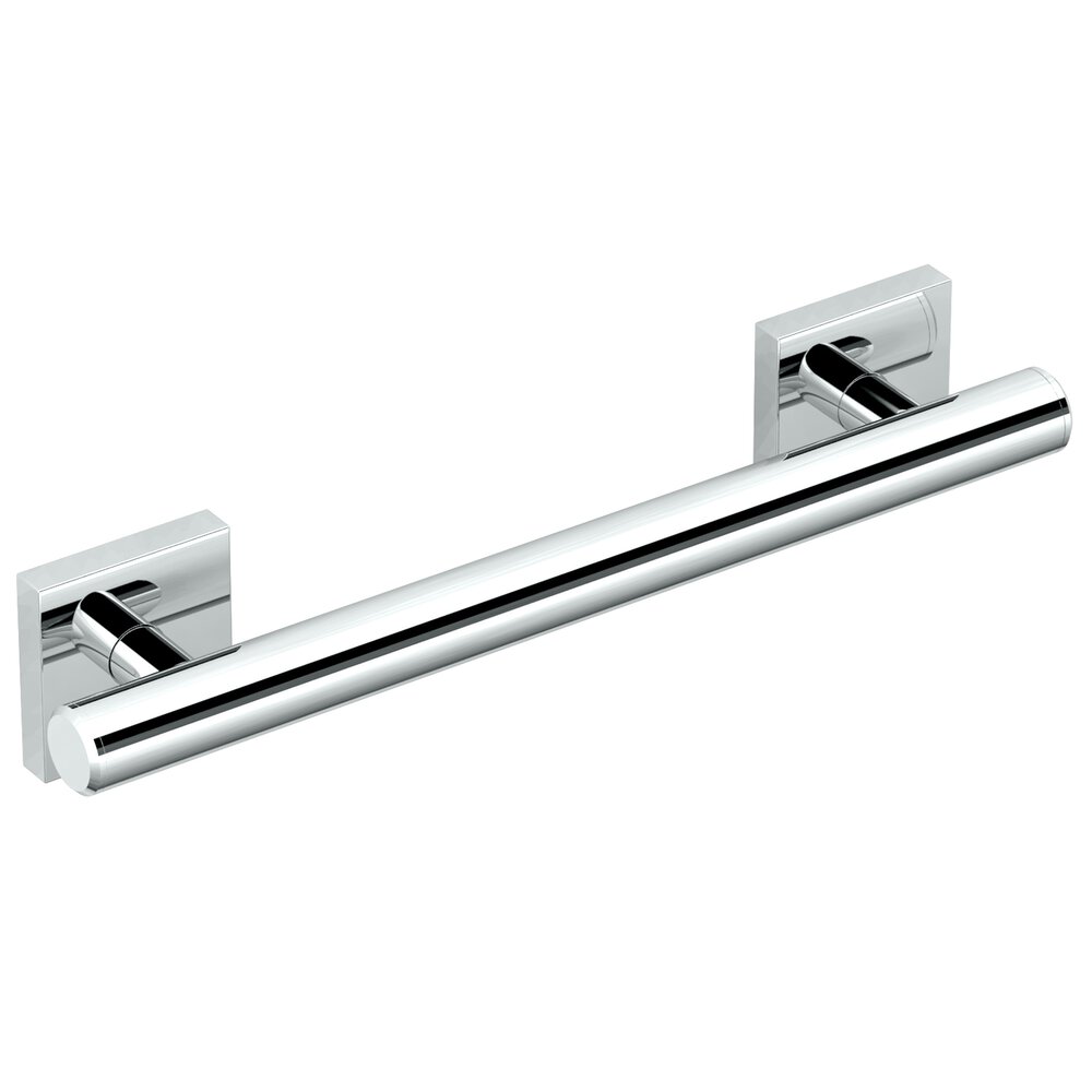 Elevate Collection 12" Grab Bar In Chrome by Gatco Bath Accessories