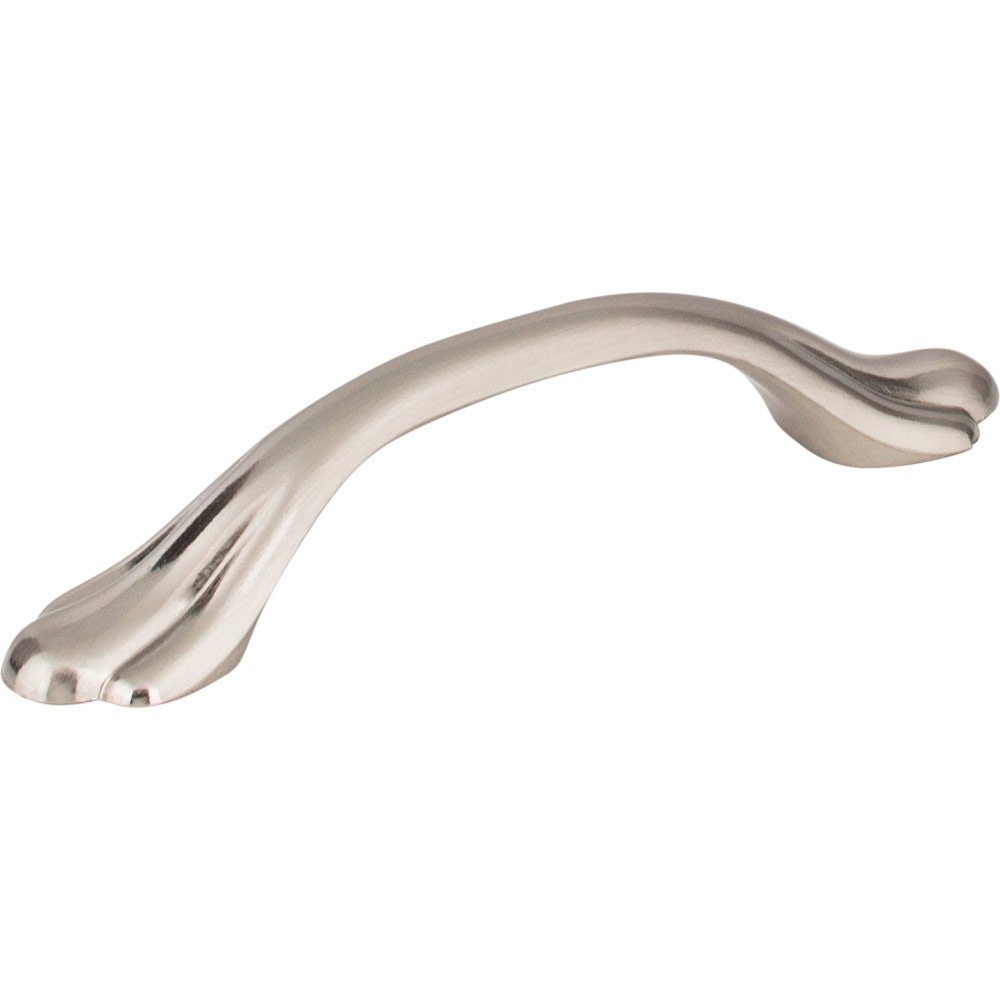 Gatsby Hardware Collection 3" Centers Footed Pull in Satin