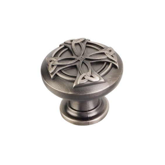 Curio Hardware Collection 1 3/8" Celtic Knob in Brushed