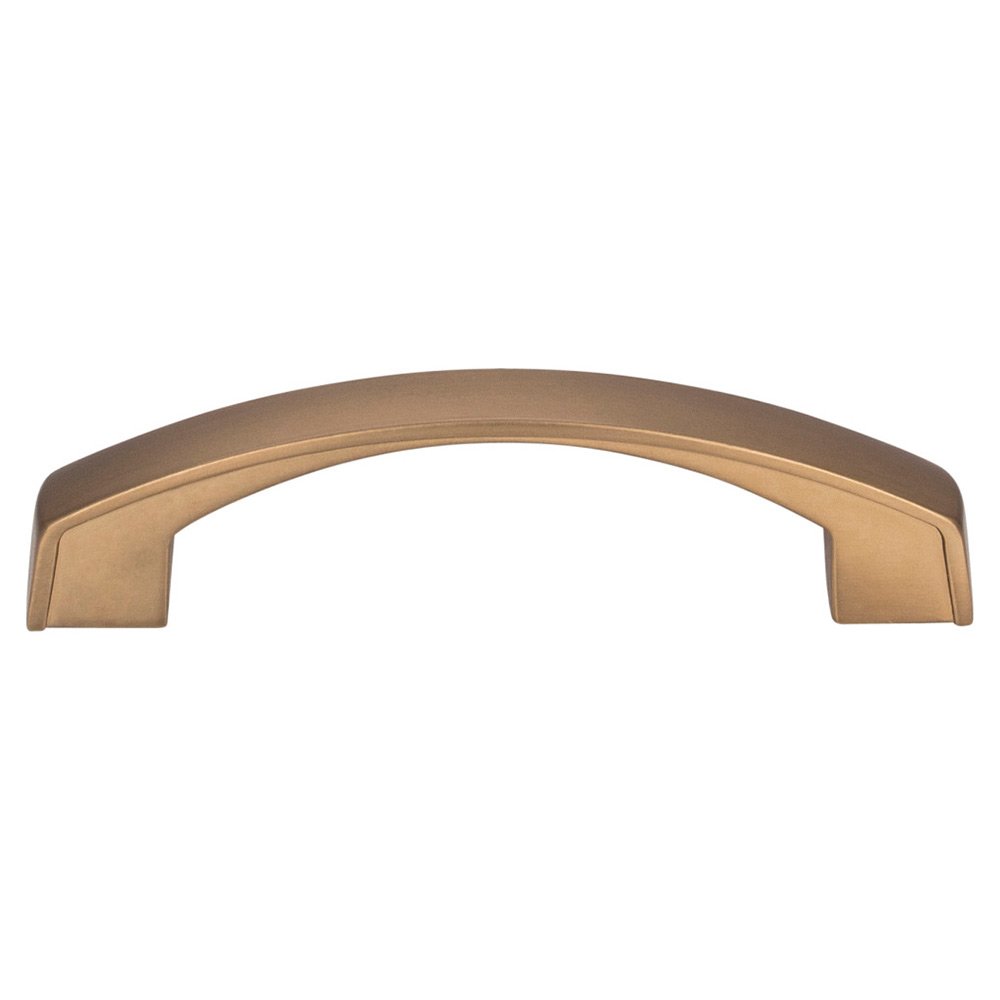 Merrick Hardware 96mm Centers Pull in Satin Bronze Jeffrey Alexander 54996SBZ