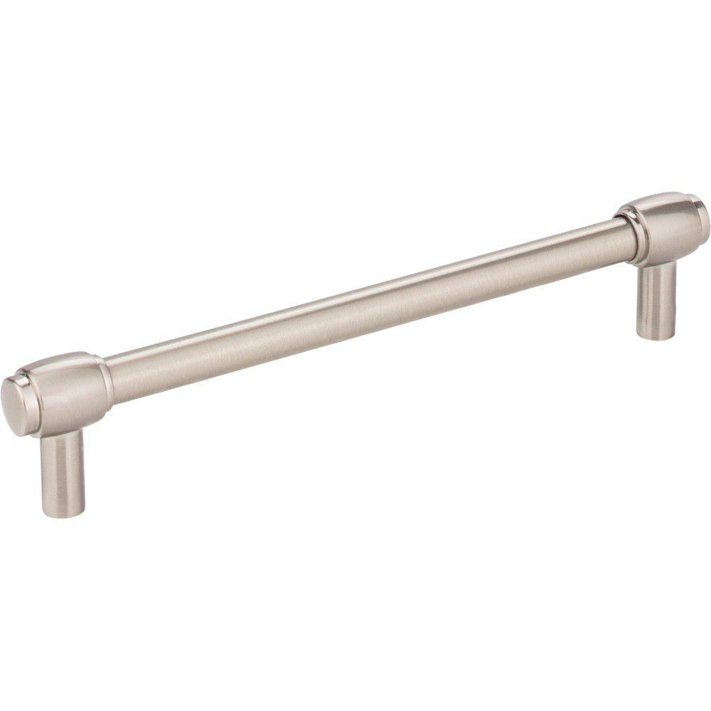 Hayworth Hardware Collection 6 1/4" Centers Handle in Satin Nickel by Jeffrey