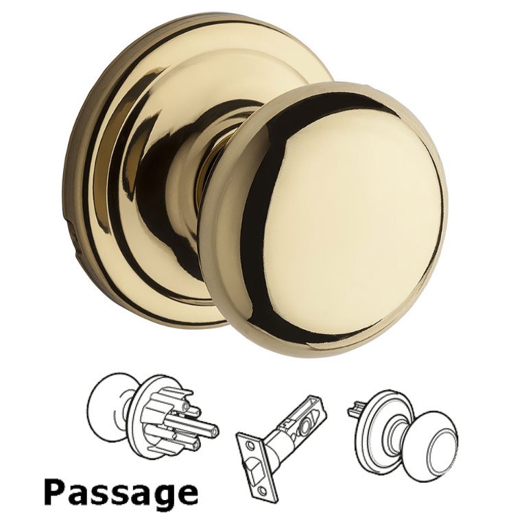 Antimicrobial Microban Hancock Privacy Door Knob in Satin Nickel