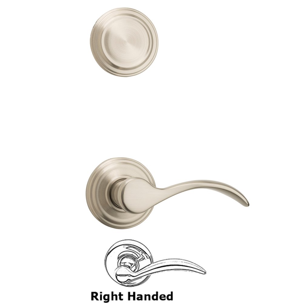 Kwikset Signature Series Amherst Dummy Handleset with Pembroke