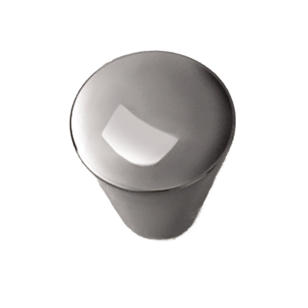 Delano 3/4" Small Cone Knob in Black Nickel Laurey Hardware 26012