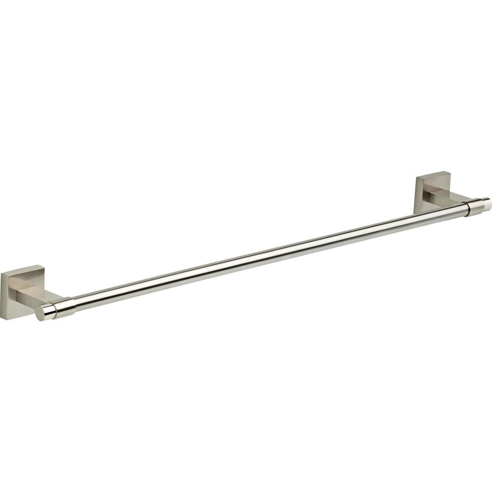 Maxted 24" Single Towel Bar in Satin Nickel Liberty Hardware MAX24SN