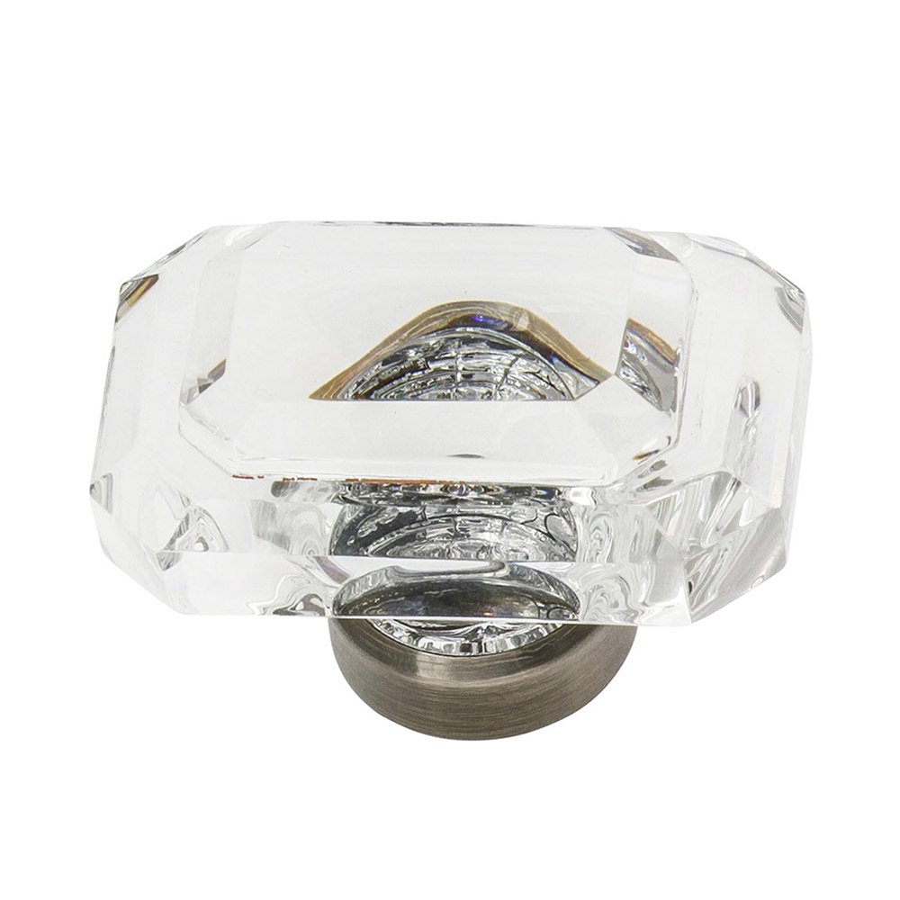 Enfield Collection 1 3/4" Baguette Cut Crystal Knob in