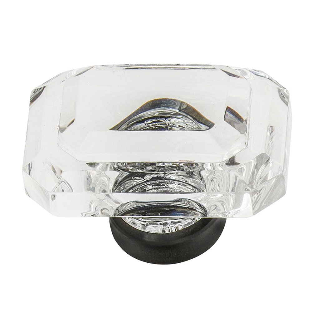 Enfield Collection 1 3/4" Baguette Cut Crystal Knob in