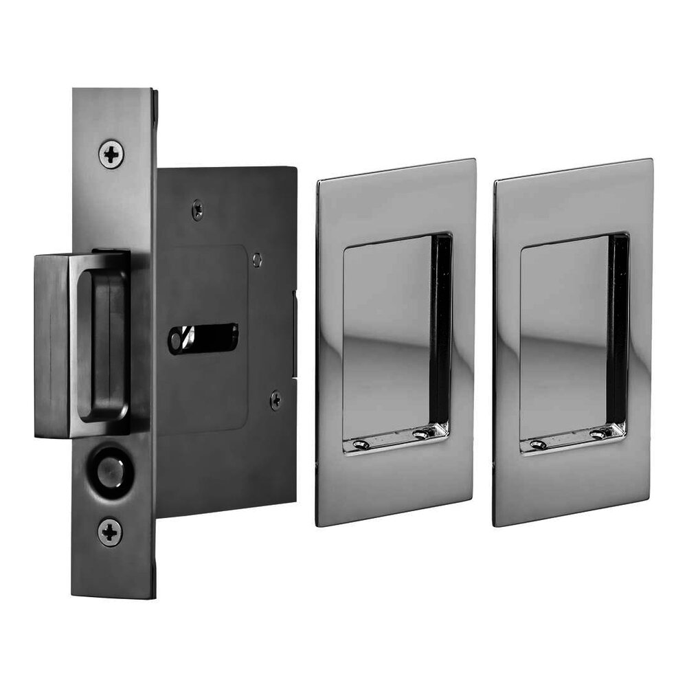 Pocket Door Hardware Collection Small Modern Rectangle Passage Pocket
